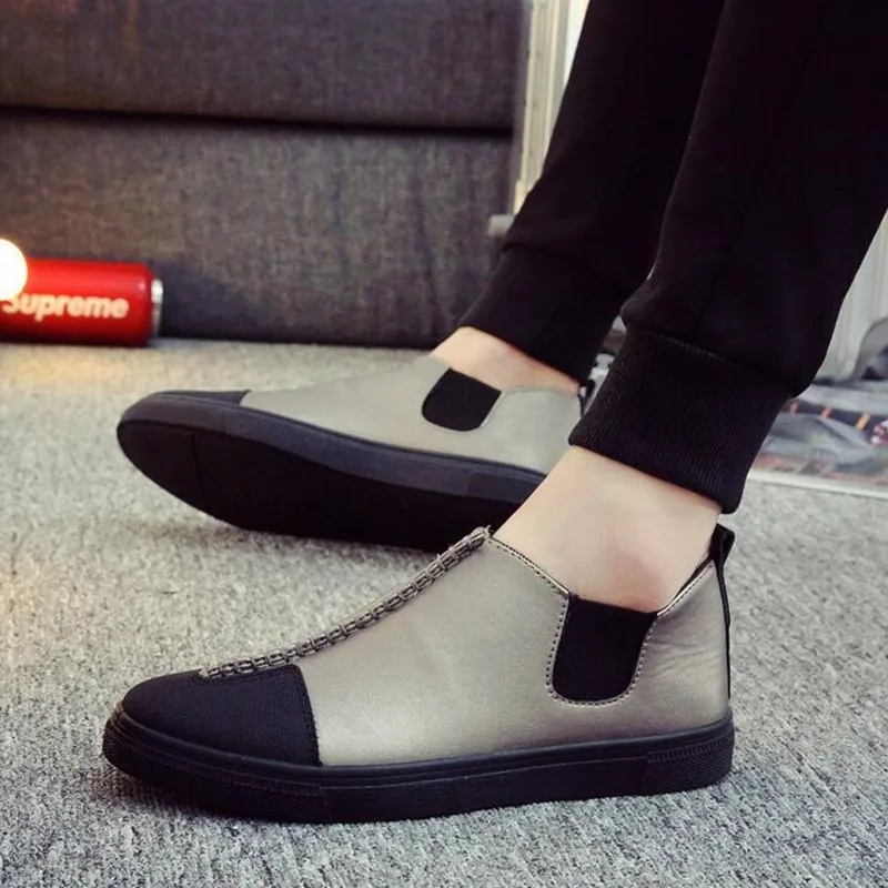 Для мужчин повседневная обувь 2018 Весна и осень удобные дышащие мужские туфли