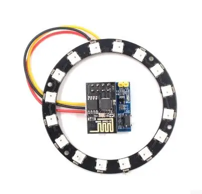 ESP8266 ESP 01 WS2812 RGB светодиодный модуль контроллера светильник Ring Smart Electronic DIY|electronic