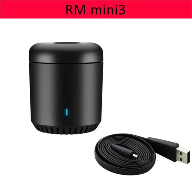 Небесно-голубой Лучший Broadlink RM3 RM Pro RM Mini3 умный дом автоматизация wifi+ IR+ RF универсальный пульт дистанционного управления интеллектуальный для ios ipad Android - Цвет: Небесно-голубой