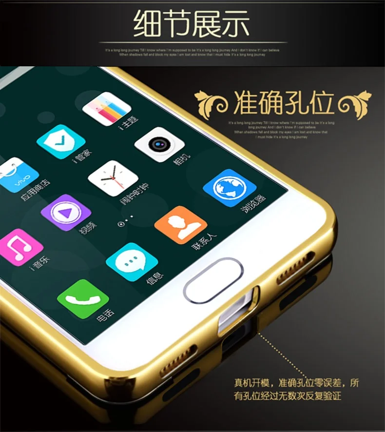 Роскошные зеркальные чехлы из розового золота для Meizu M5 Note, алюминиевая металлическая рамка, задняя крышка для Meizu M3 Note Meilan NOTE 3