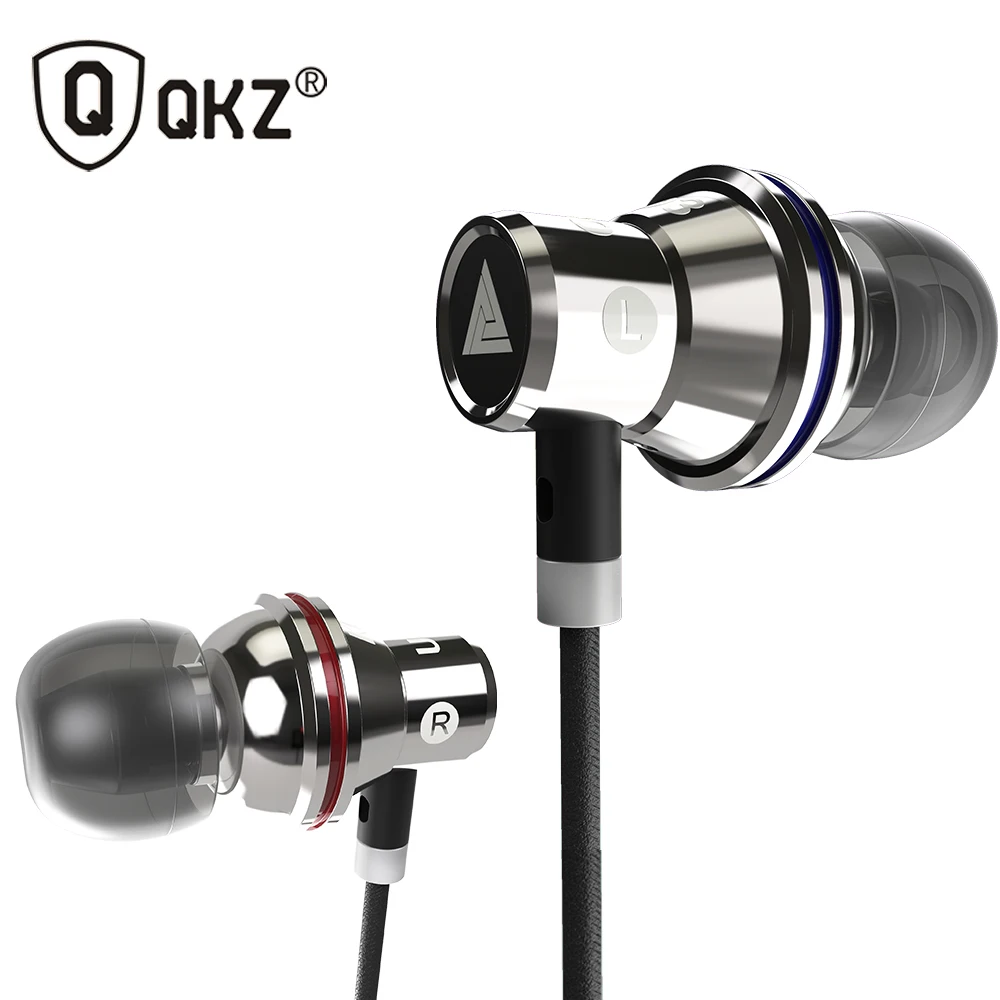 Оригинальные наушники QKZ KD3 UFO Hi Res Аудио Проводные стереогарнитура с басами