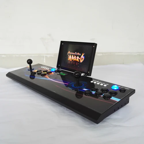 Новейший аркадный джойстик 1300 в 1 Jamma board Pandora Box 6 комплектов для 2 игроков игровая консоль VGA/HDMI VGA выход - Цвет: Цвет: желтый