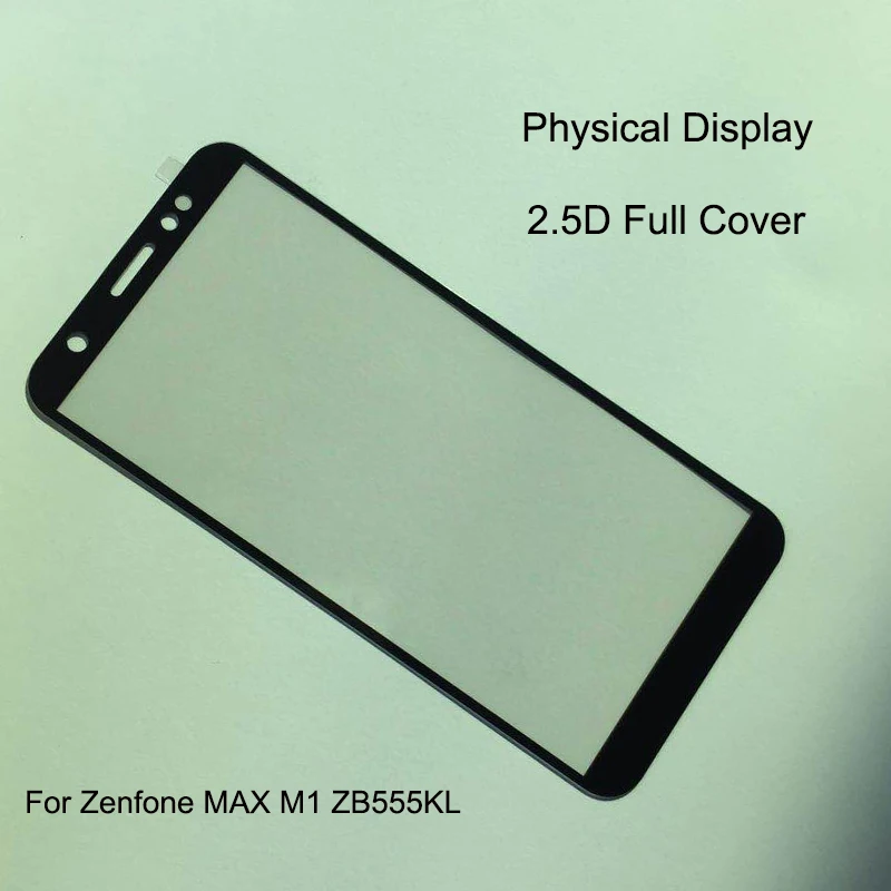 Стекло ZB555KL с полным покрытием для ASUA Zenfone Max M1 закаленное стекло защита экрана Для