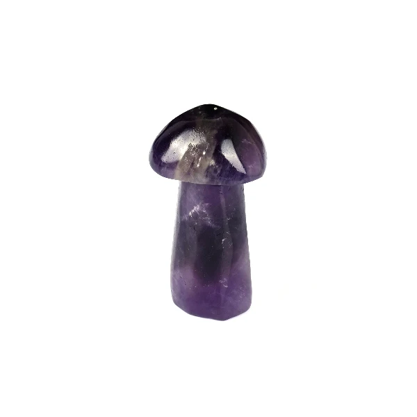 Dreamy Purple Различные натуральный кристалл кварца ручной резной полировки Грибы Украшения Дома рейки целебный подарок оптом - Цвет: Dreamy Purple