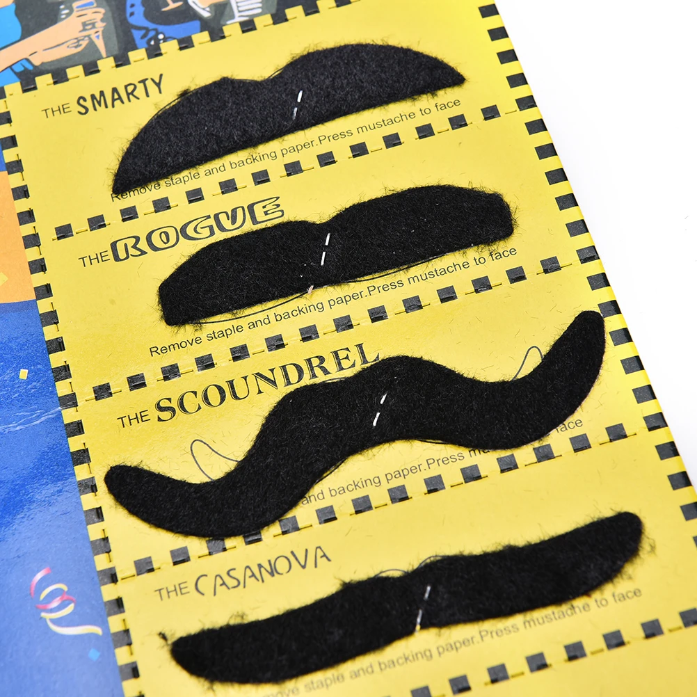 Новинка 12 шт./компл. мировой костюм для вечерние НКИ Хэллоуин Искусственные Усы