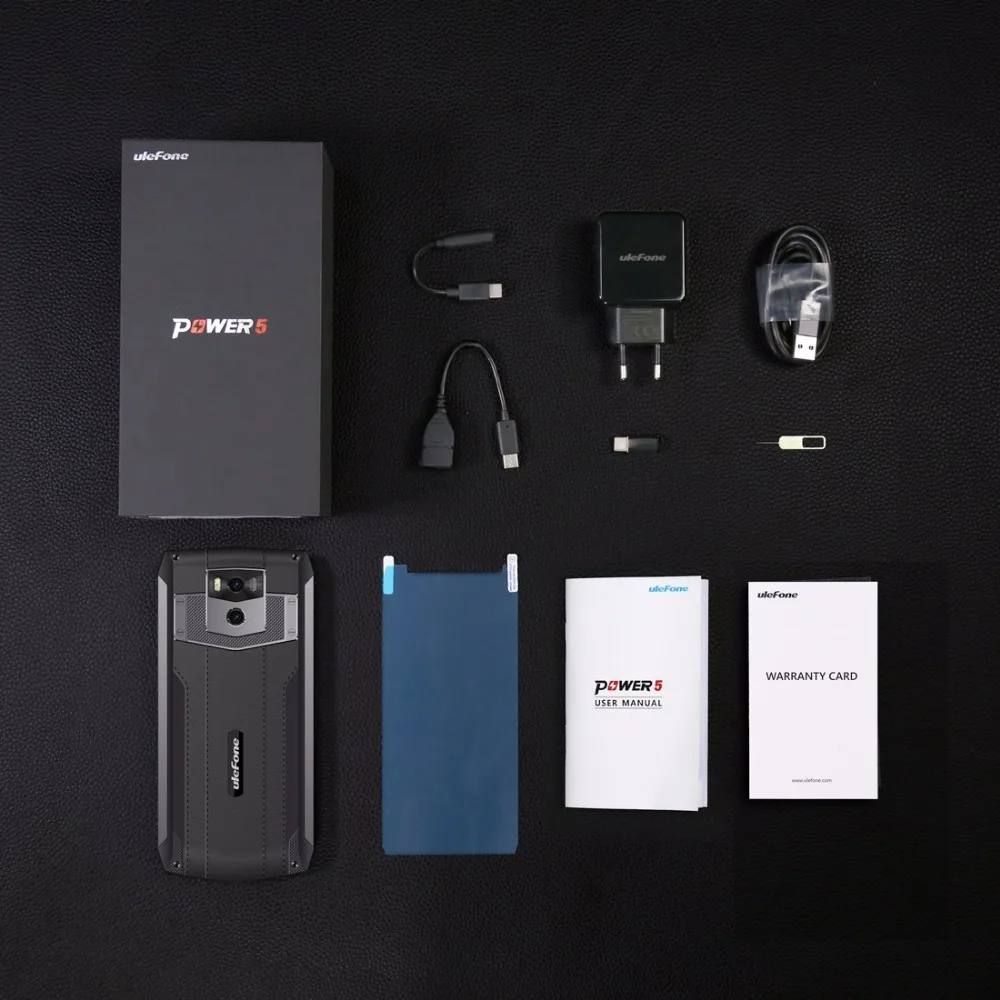 Смартфон Ulefone power 5, дисплей 6,0 дюйма, 6 ГБ ОЗУ, 13000 мАч, мобильный телефон MTK6763, четыре ядра, 64 Гб ПЗУ, Android 8,1, OTG, 21 МП