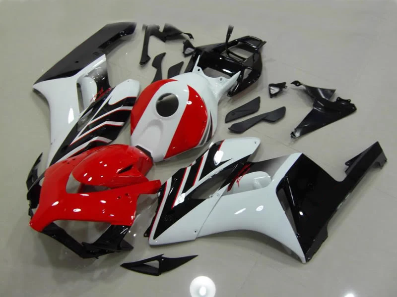 

100% Injection body fairing kit for w1 2004 2005 CBR1000RR CBR 1000 RR 04 05 CBR1000 RR white red fairings parts