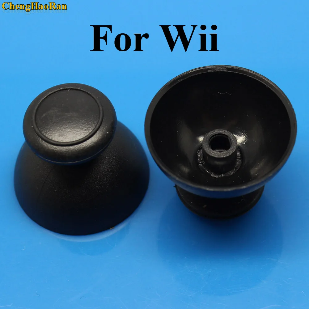 For Wii 2 шт. 3D аналоговые палочки джойстик ручка колпачок для sony playstation Dualshock 3 4 PS3 PS4 Xbox One 360 контроллер джойстики колпачки - Цвет: For Wii