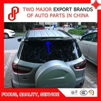 abs material car rear wings roof spoiler for ecosport st line version 2013 2014 15 16 17 2018