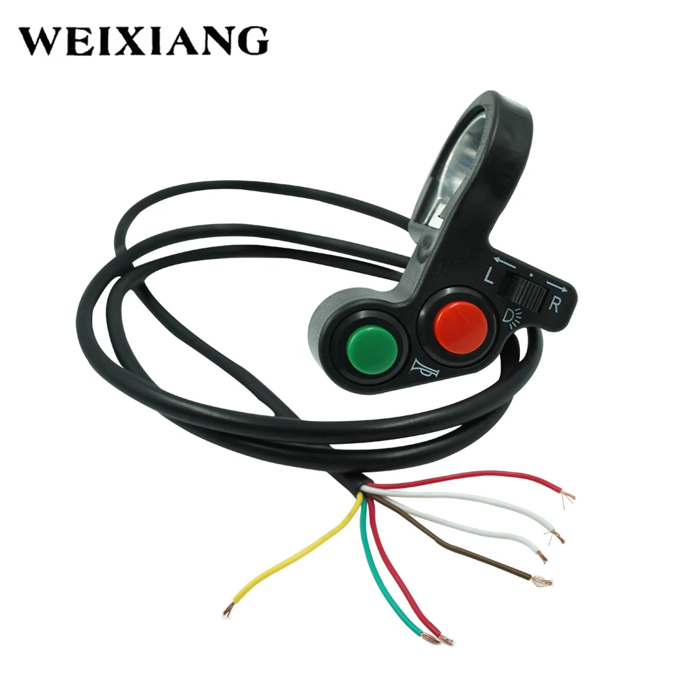 Universal Motorcycle Motorbike 7/8&quot Switch On Off Horn Headlight Turn Signals Push Button Handlebar Control Switches|handlebar control