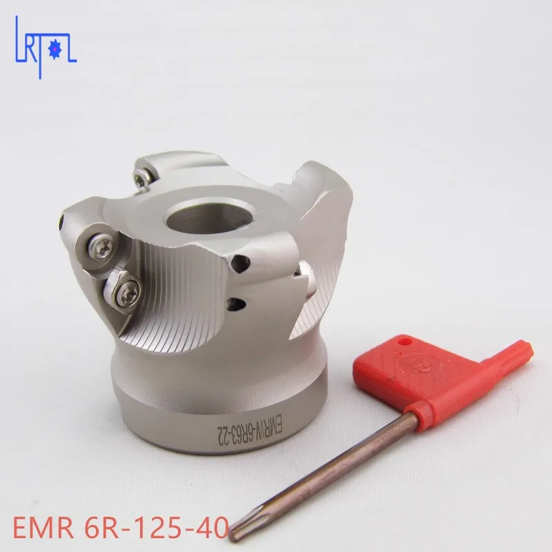 EMR 6R 125 40 фрезер лицо плавник из сплава для тяжелого CNC Fraisage de Coupe|mill cnc|cnc millcoupe coupe |