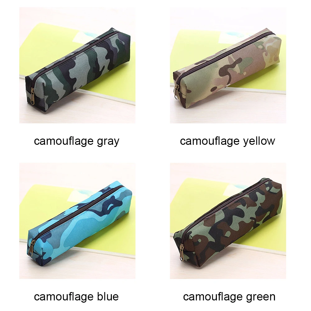 Камуфляжная Сумка карандаш для макияжа косметичка Органайзер|Косметички| |