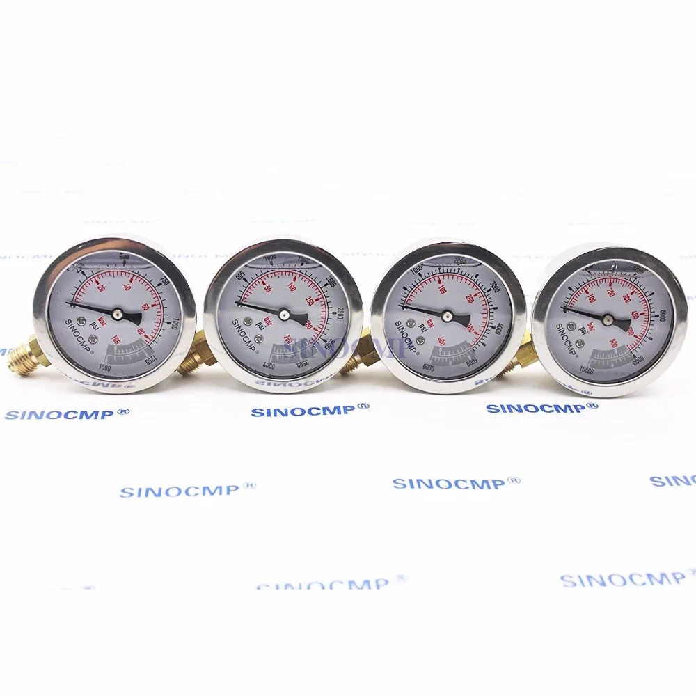 Excavator Hydraulic Pressure Gauge Test Kit Diagnostic Tool Black Plastic box 1 year warranty | Обустройство дома