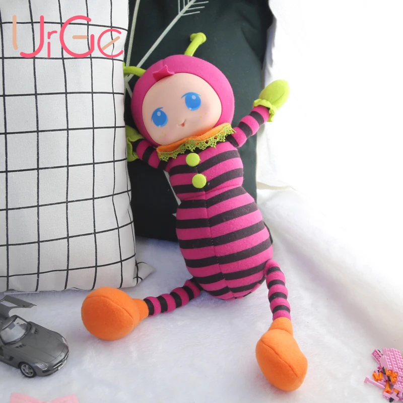 2017 Горячая Распродажа kawaii 40 см зеленая мягкая и плюшевая Модная кукла
