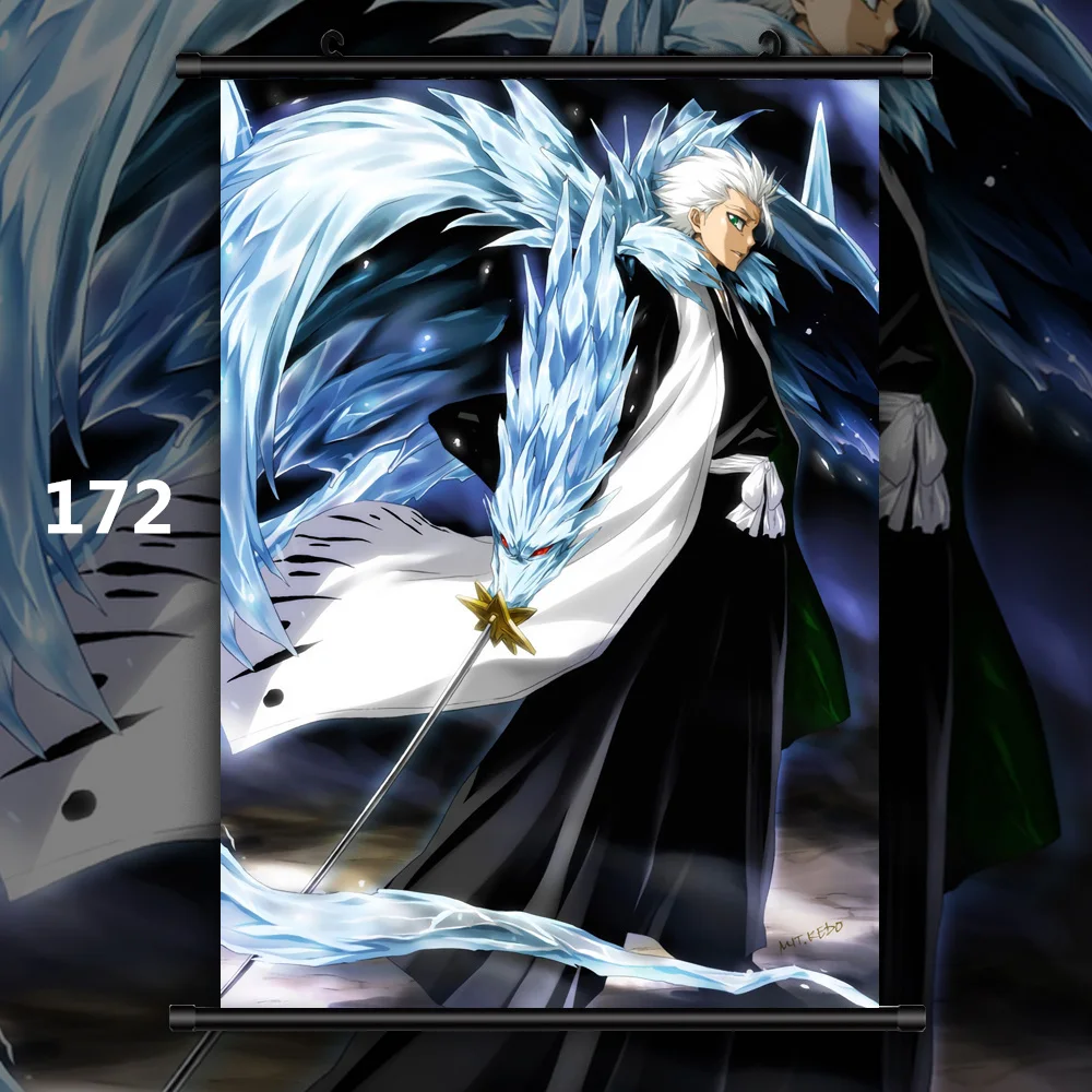 Bleach Hitsugaya Toushirou Аниме Манга настенный плакат прокрутки - Цвет: 172