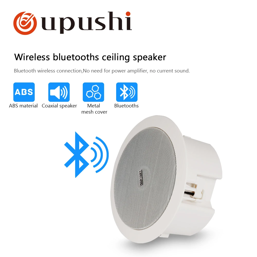 Oupushi ks 812 10 20 Вт потолочный динамик с блюдами для крепления - Цена: 2 886,51 руб.