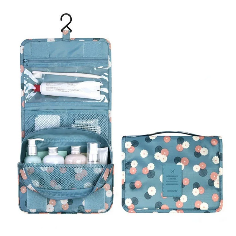 1 cosmetic bag Женская дорожная косметичка для хранения, косметичка на молнии, косметичка, Женская водонепроницаемая дорожная сумка, kosmetyczka neceser - Цвет: 1 cosmetic bag