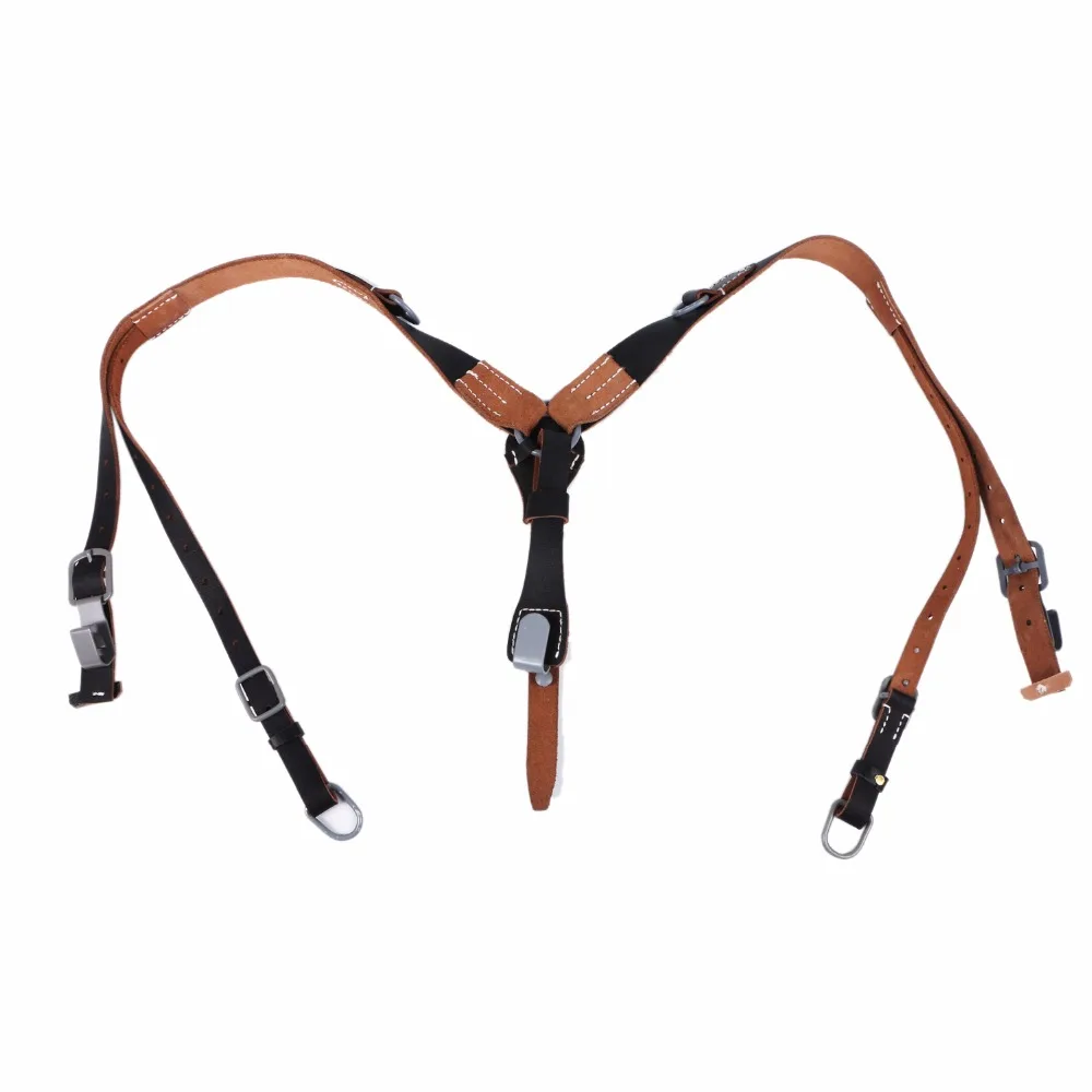 WW2 немецкая армия кожаный Y ремень ремни STRAPS максимальный вем нагрузки