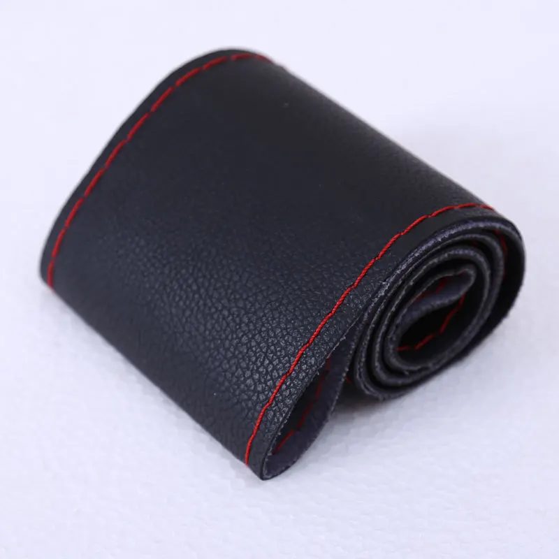 Горячая Нескользящая дышащая микрофибра кожа хорошее ощущение чехол рулевого