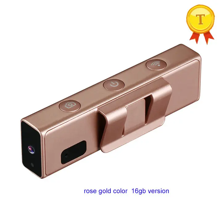 rose gold color 16gb 8MP Full HD 1080 p 32 gb tf wifi Wink умная портативная Спортивная камера видео рекордер очки Портативные видео очки - Цвет: rose gold color 16gb