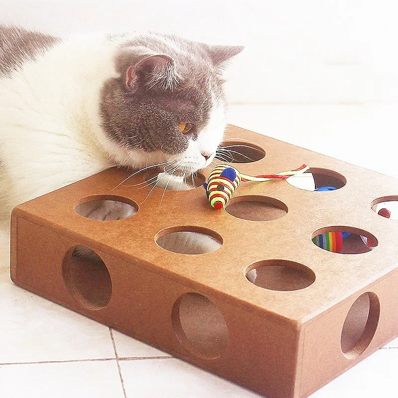 Игрушка для кошек игрушечная коробка домашних животных кошки скрыть и поиск