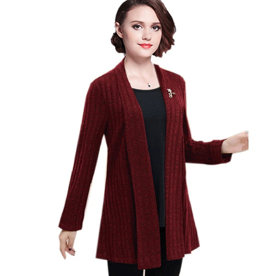 Для женщин пуловер Блузки для малышек осень 2017 г. Повседневное Леди трикотажные