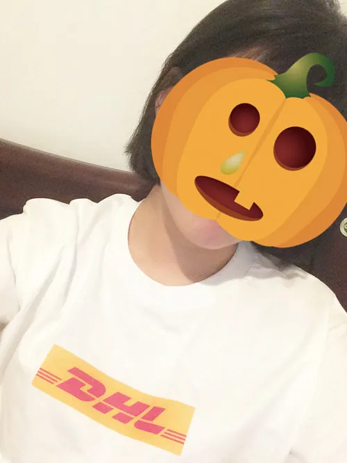 Лето Harajuku ins популярный стиль винтажная Повседневная футболка для dhl с буквенным