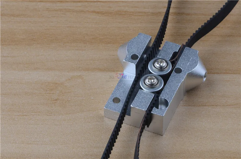 3 шт. 3D алюминиевый сплав delta для Reprap для коссель слайд M3 M4 снасти диаметр 20x20 мм движущийся блок для замкнутого петли ремня