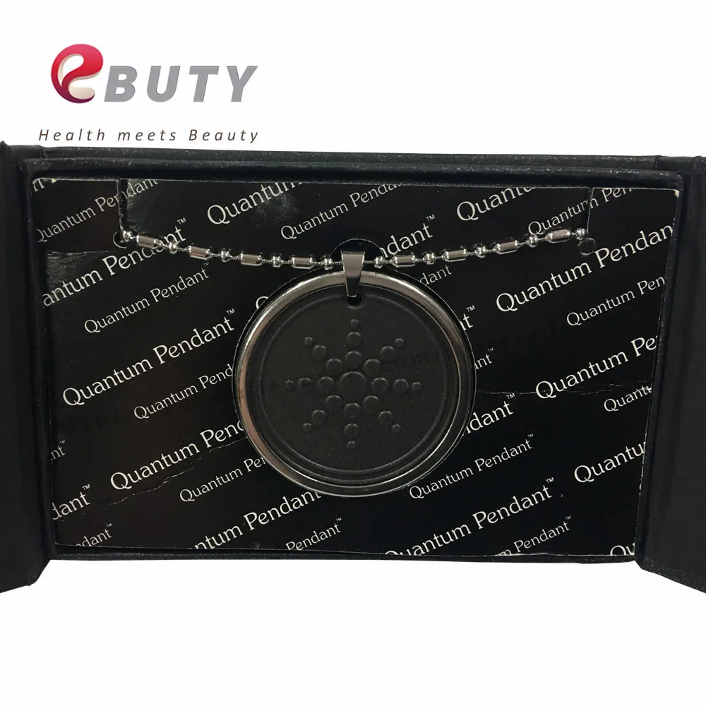 Ожерелье с квантовыми подвесками отрицательными ионами шармы со скалярной