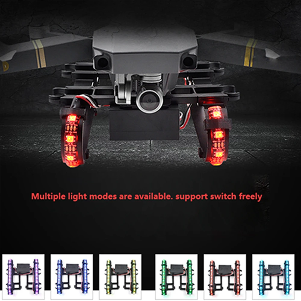 Шасси для светодио дный DJI Mavic Pro красочные светодиодные расширенные шасси для DJI mavic Pro Platinum Drone аксессуары Запчасти