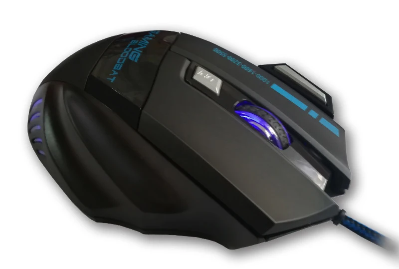 Проводная мышь 6800 dpi 7 кнопок эргономичная игровая мышь оптическая компьютерная геймерская игровая мышь офисный стол Mause для ПК ноутбука