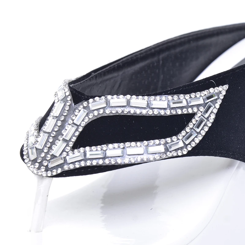 HEE GRAND/Брендовая женская обувь на толстой подошве вьетнамки платформе со стразами