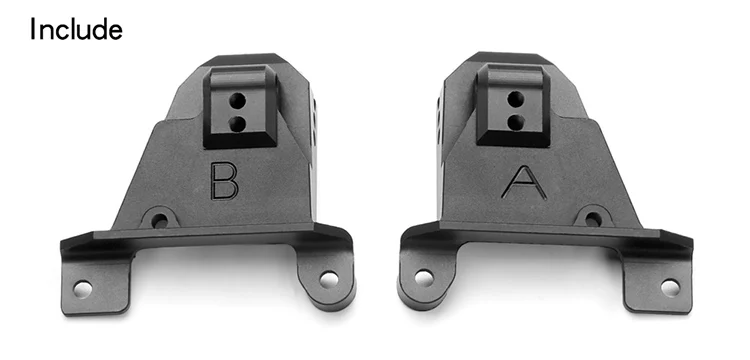 Регулируемое переднее ударное крепление из сплава GRC/заднее для traxxas автомобилей