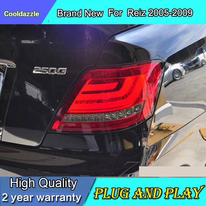 Для TOYOTA Mark X eiz светодиодный задний фонарь 2005 2006 2007 2008 2009 год светодиодный задний светильник s стояночный светильник ходовой светильник