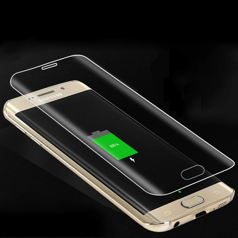 Противовзрывная Противоударная Новая прозрачная 3D ПЭТ + ТПУ изогнутая пленка для