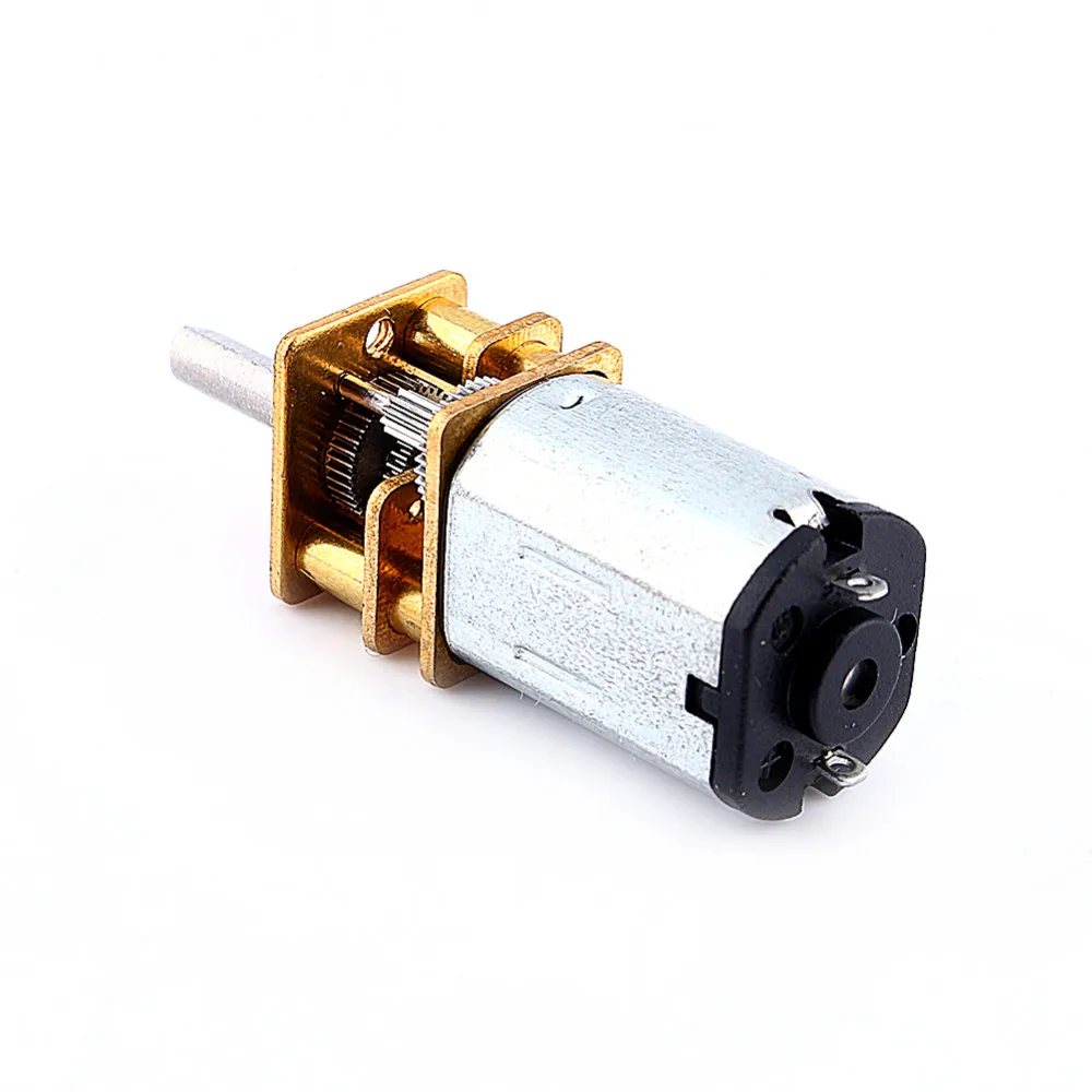 Миниатюрный редукторный электродвигатель постоянного тока 6 в 12 В N20