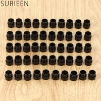 surieen 50pcs plastic 0 335 inch golf sleeve adapter ferrules caps replacements for g35 adapter sleeves black golf accessories