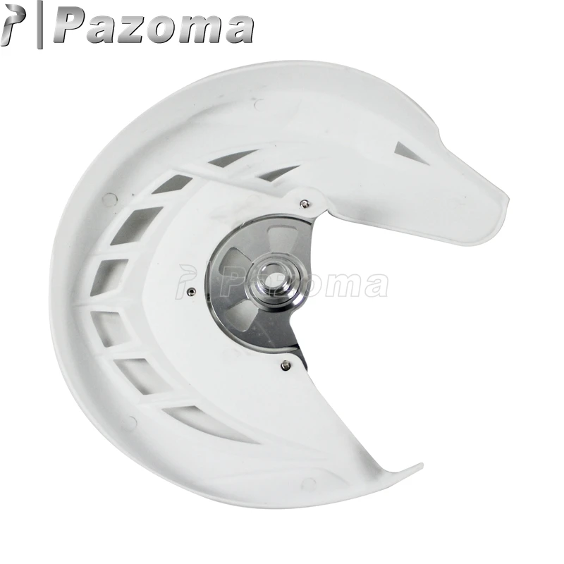 Pazoma Motorcycle White Front Brake Disc Guard Protection Cover for Kawasaki 10-16 KLX125 09-13 KLX150S 08-16 KLX250 |