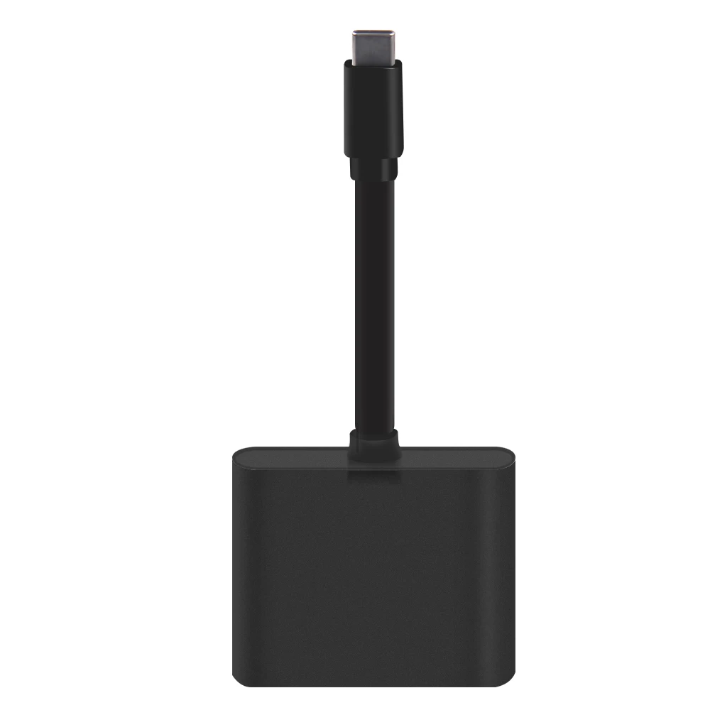 Концентратор Thunderbolt 3 в 1 адаптер USB Type C HDMI 4 k док станция с блоком питания для MacBook