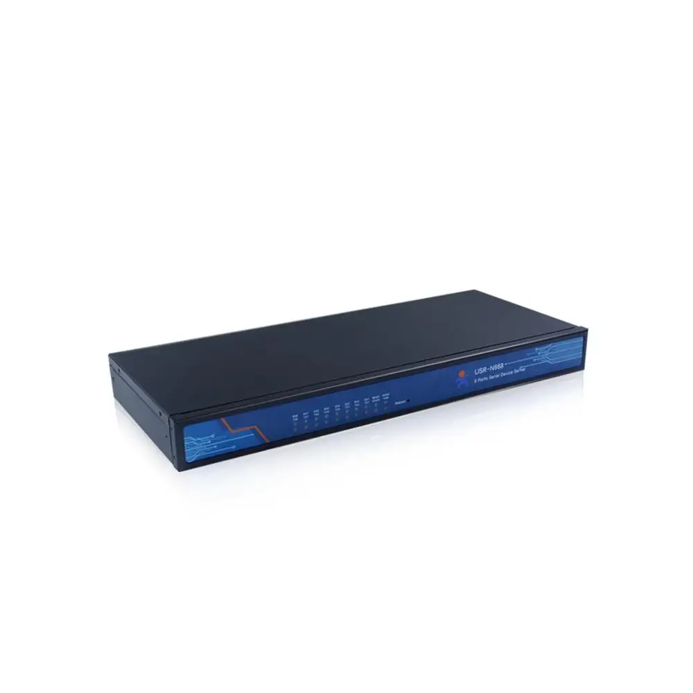 USR N668 8 портов последовательных устройство RS232/RS485/RS422 серийный преобразователь