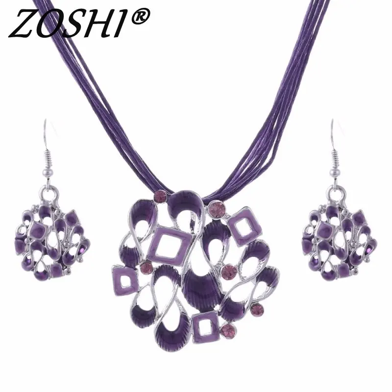 Женские Геометрические ожерелья и подвески Collier Femme ювелирные наборы с