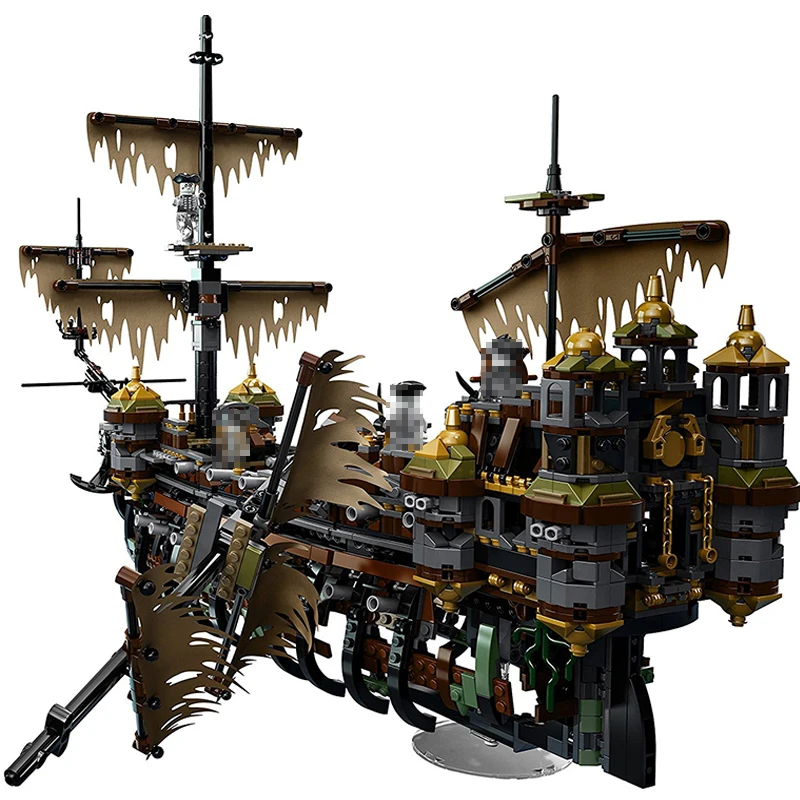 Модели Building Toy Slient Mary набор 2344 шт. 16042 строительные блоки Совместимые Пираты