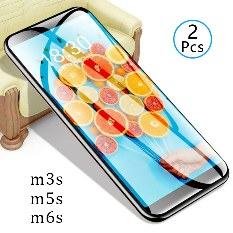 Чехол из закаленного стекла для meizu m3s m5s m 6s полное покрытие на maisie s6 s5 s3 5s 3 s m6 m5 m3 6 5