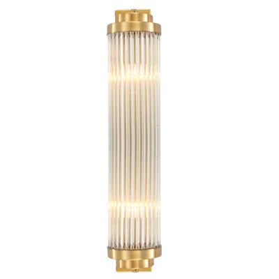 

Modern Lustre Crystal Pole Led Wall Lamp Living Room Gold Metal Bedroom Led Wall Light Fixtures Living Room Corridor Led Sconce