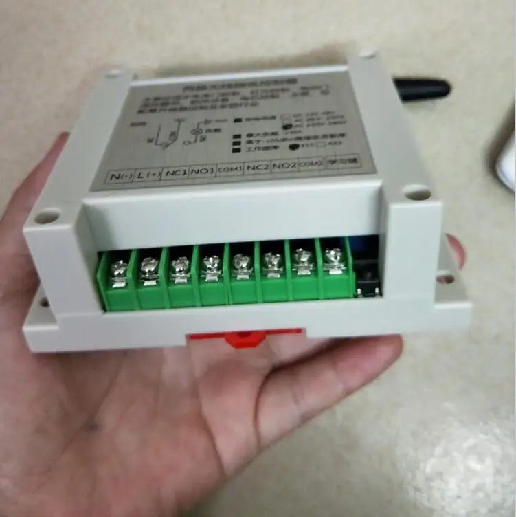 30A AC 220V 380V 2 CH RF беспроводной пульт дистанционного управления переключатель для