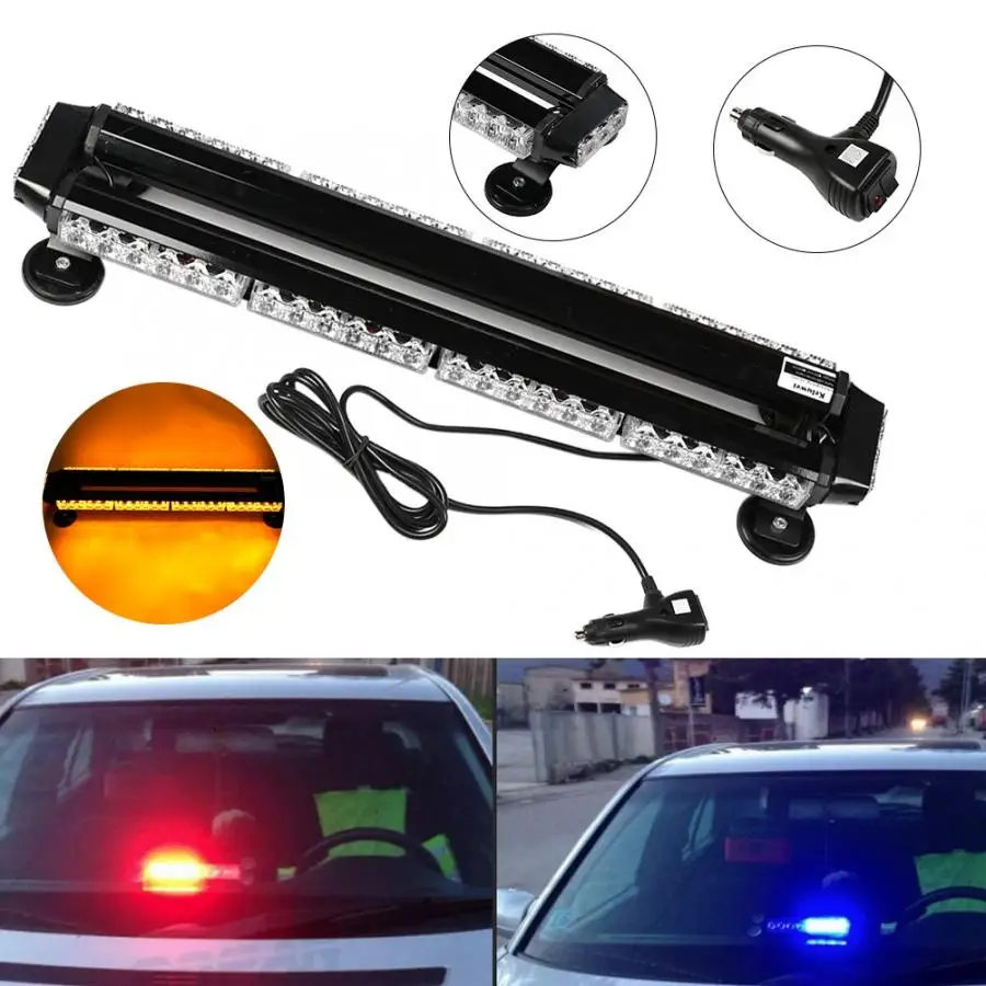 12V 54 LED W Автомобильная потолочная сигнальная лампа для крыши мощная магнитная