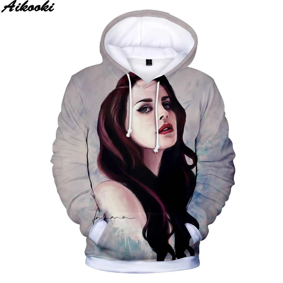 Lana del rey 3D толстовки для мужчин/женщин модные хип хоп с принтом XXS 4XL