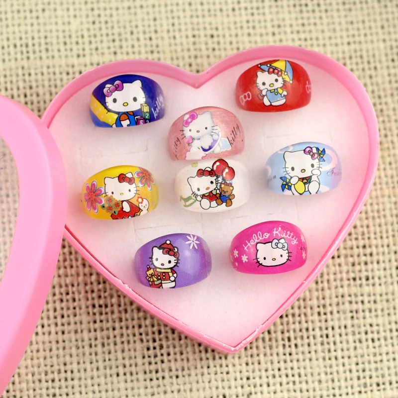 8 шт. оптовая продажа ювелирные изделия витрина принцесса коробка кольцо