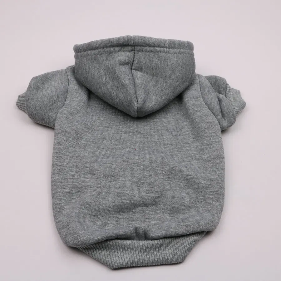 Dog Hoodies Pet Cloths Warm Clothing for Small Apparel 9 Colors Shop Clothes Chihuahua 10A | Дом и сад