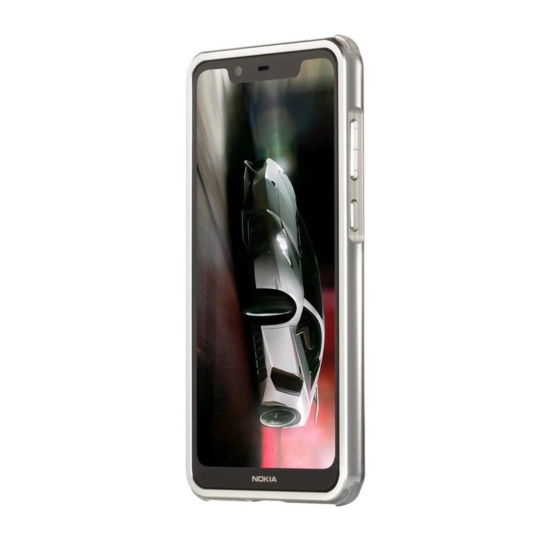 Роскошный металлический каркас бампер чехол для Nokia X5 X6 матовая акриловая жесткая задняя крышка из ПК для Coque Nokia 5,1 6,1 Plus чехол Coque X6 X5